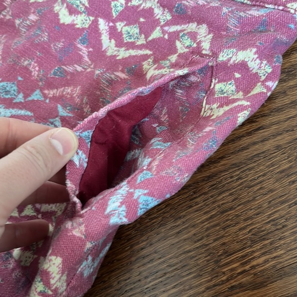 Free People Patterned Shorts - Picture 2 of 5